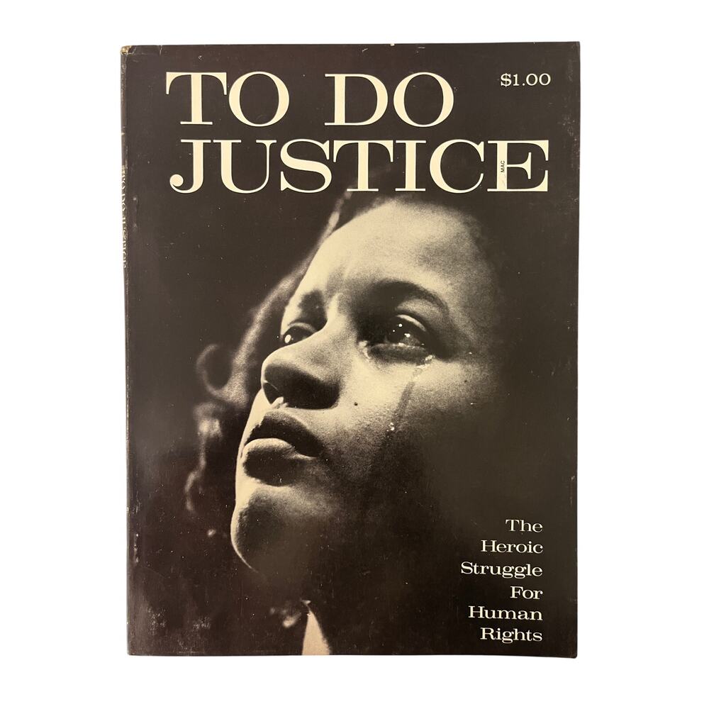 1965 To Do Justice Civil Rights Black Star Photography William Pain Book